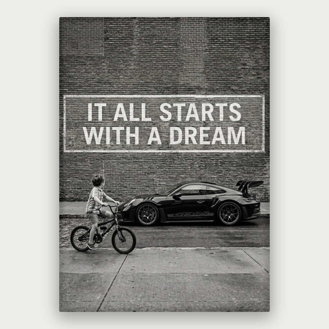 It All Starts With A Dream Canvas