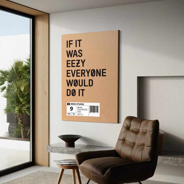 Earned, Not Given Canvas