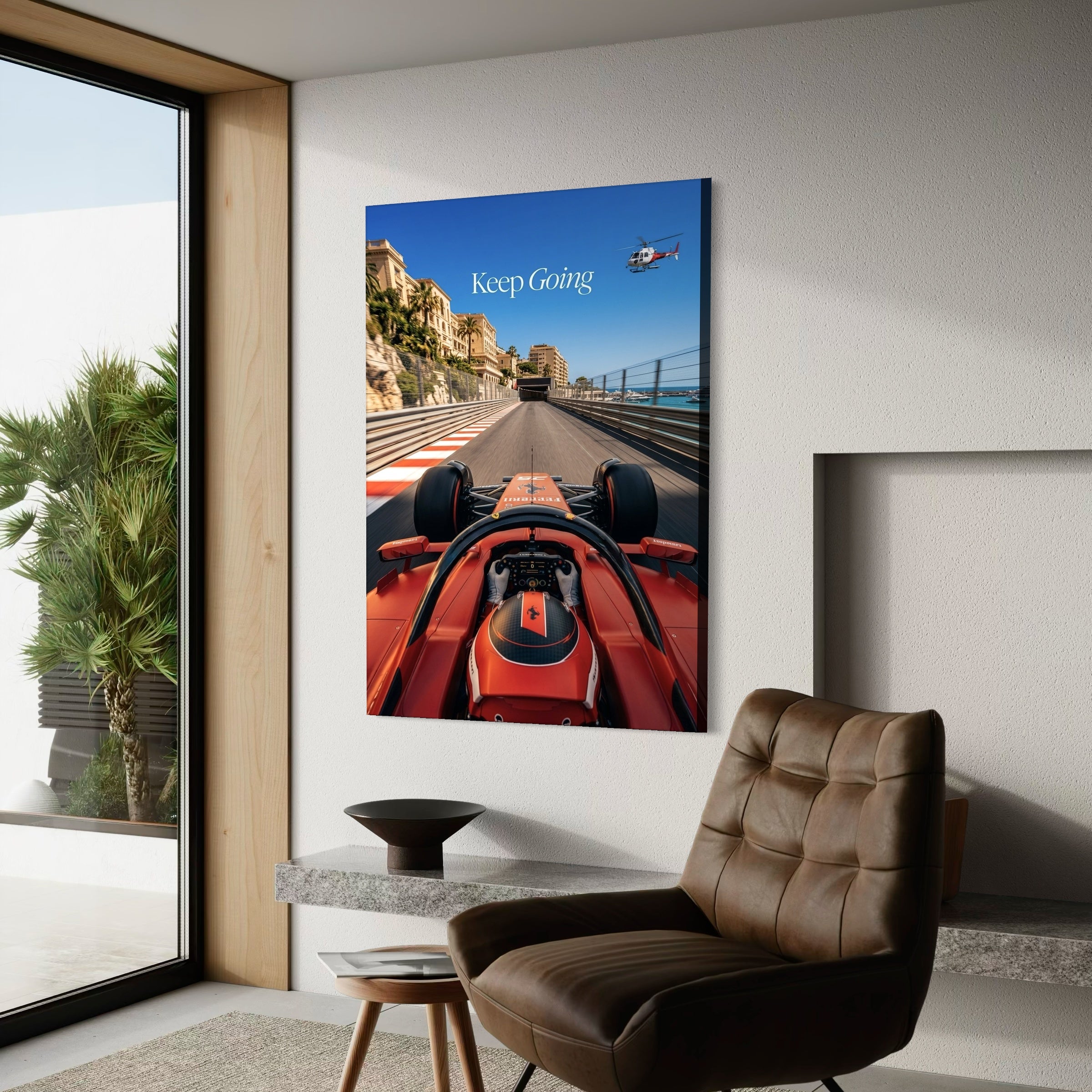 Racing - Keep Going Canvas