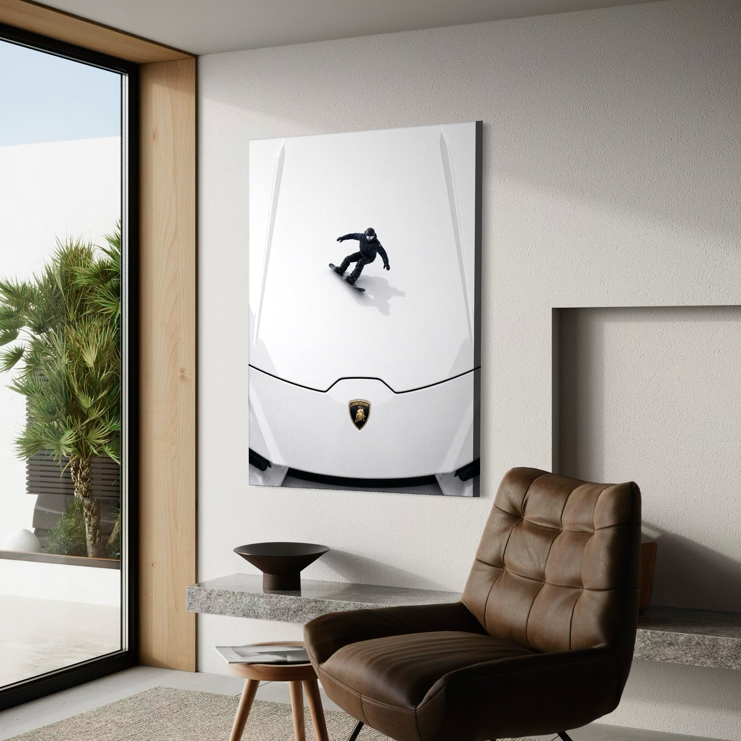 Car Boarding Canvas