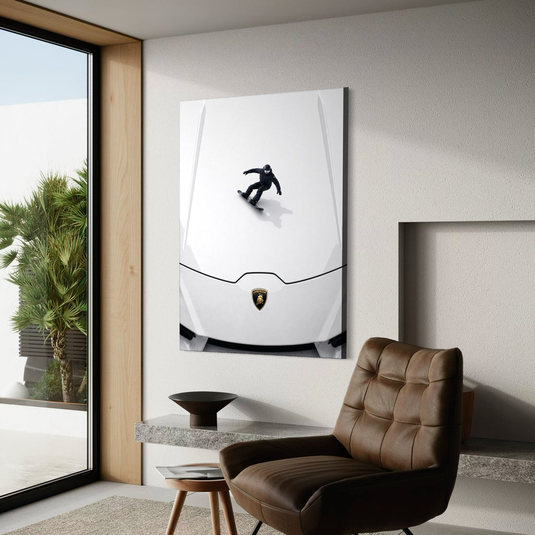 Car Boarding Canvas