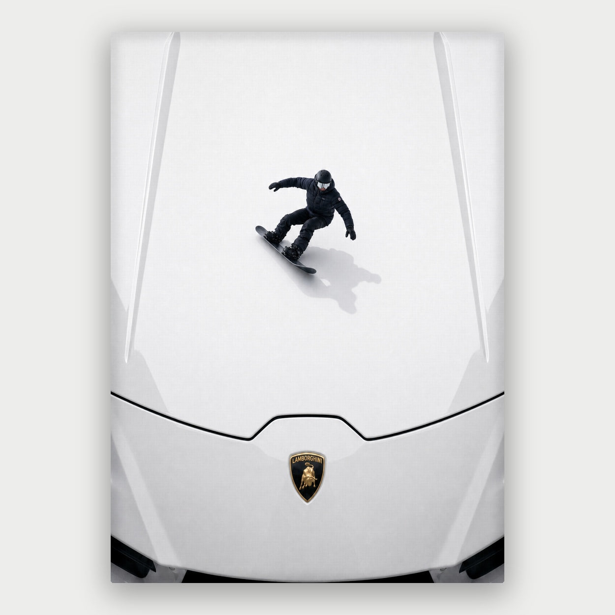 Car Boarding Canvas