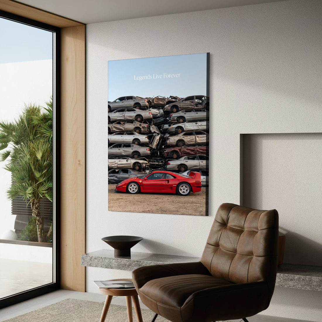 Legends Live Forever Canvas