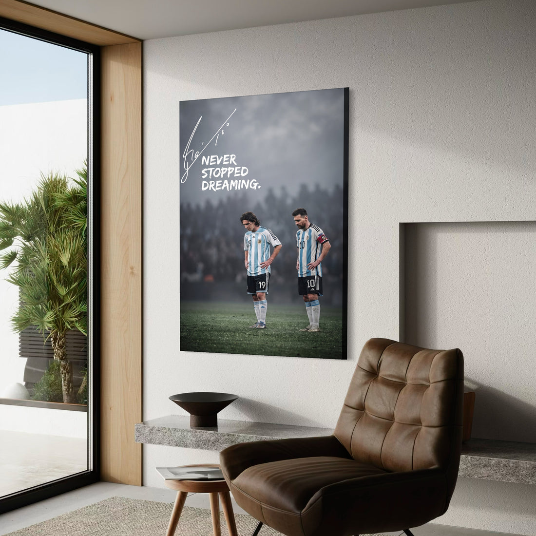 Messi - Never Stopped Dreaming Canvas