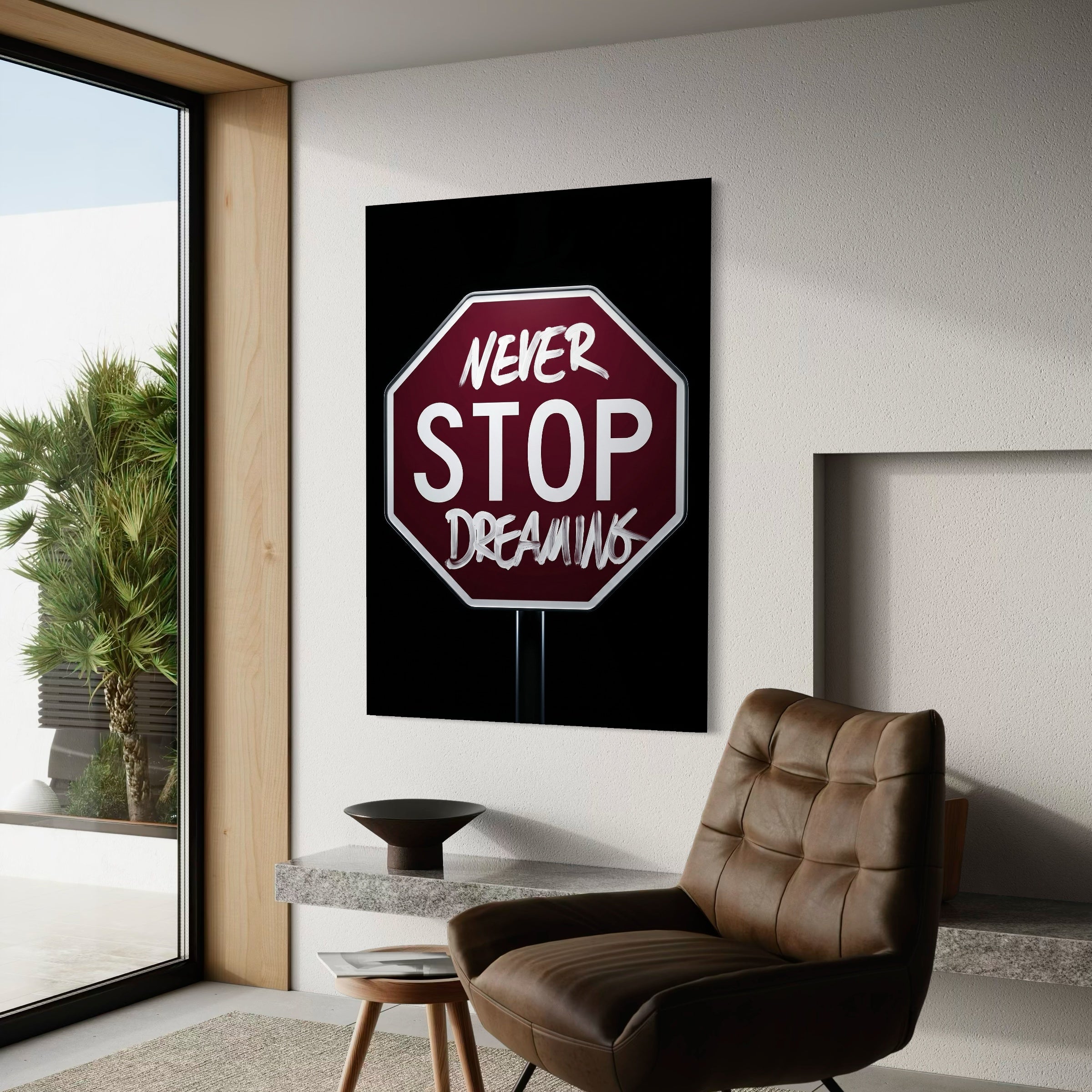 Never Stop Dreaming Canvas