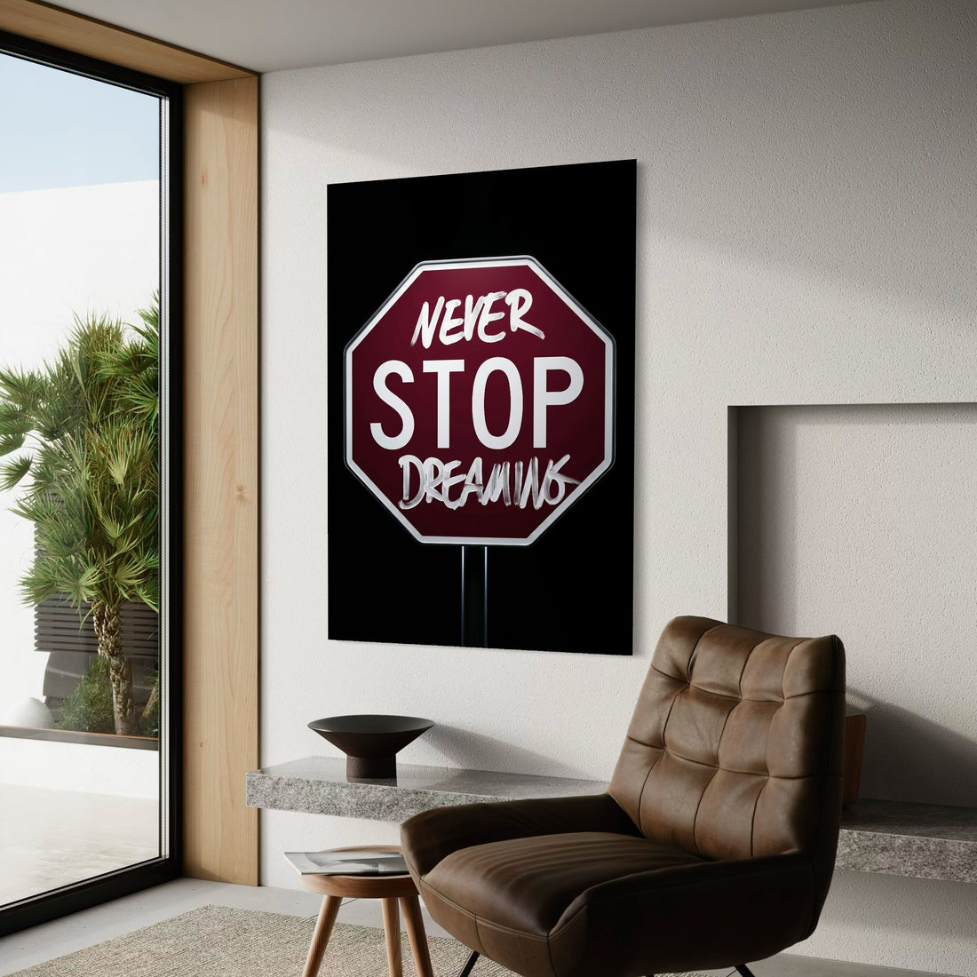Never Stop Dreaming Canvas