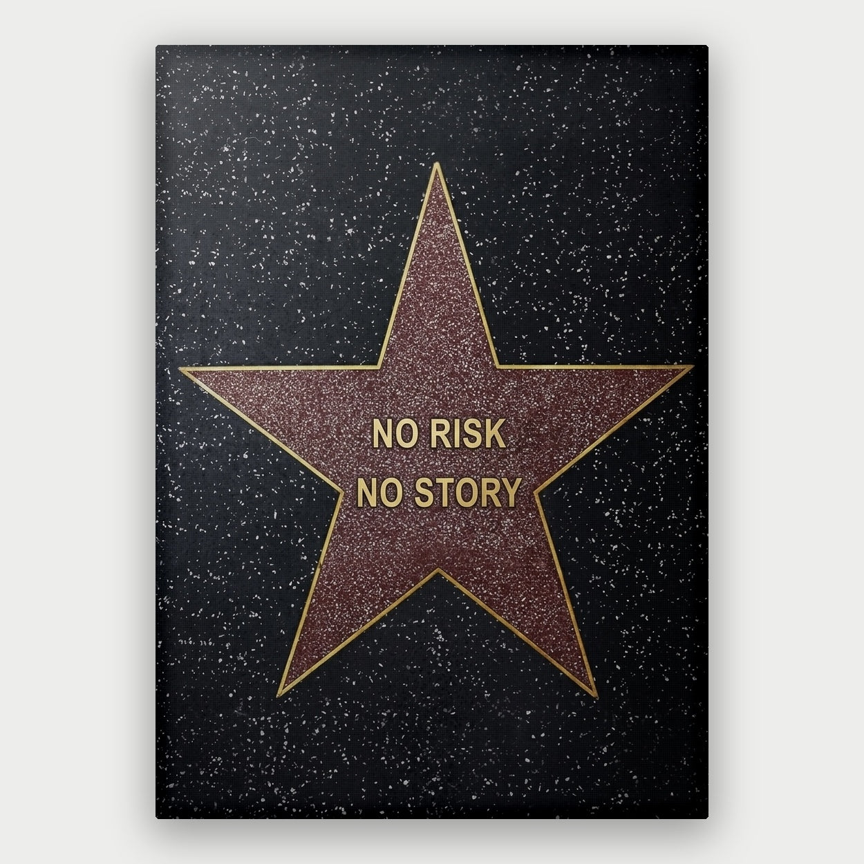 No Risk No Story Canvas