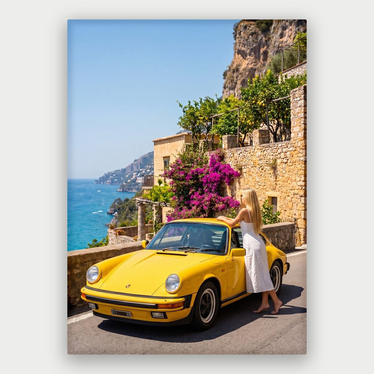 Amalfi Sunshine Canvas