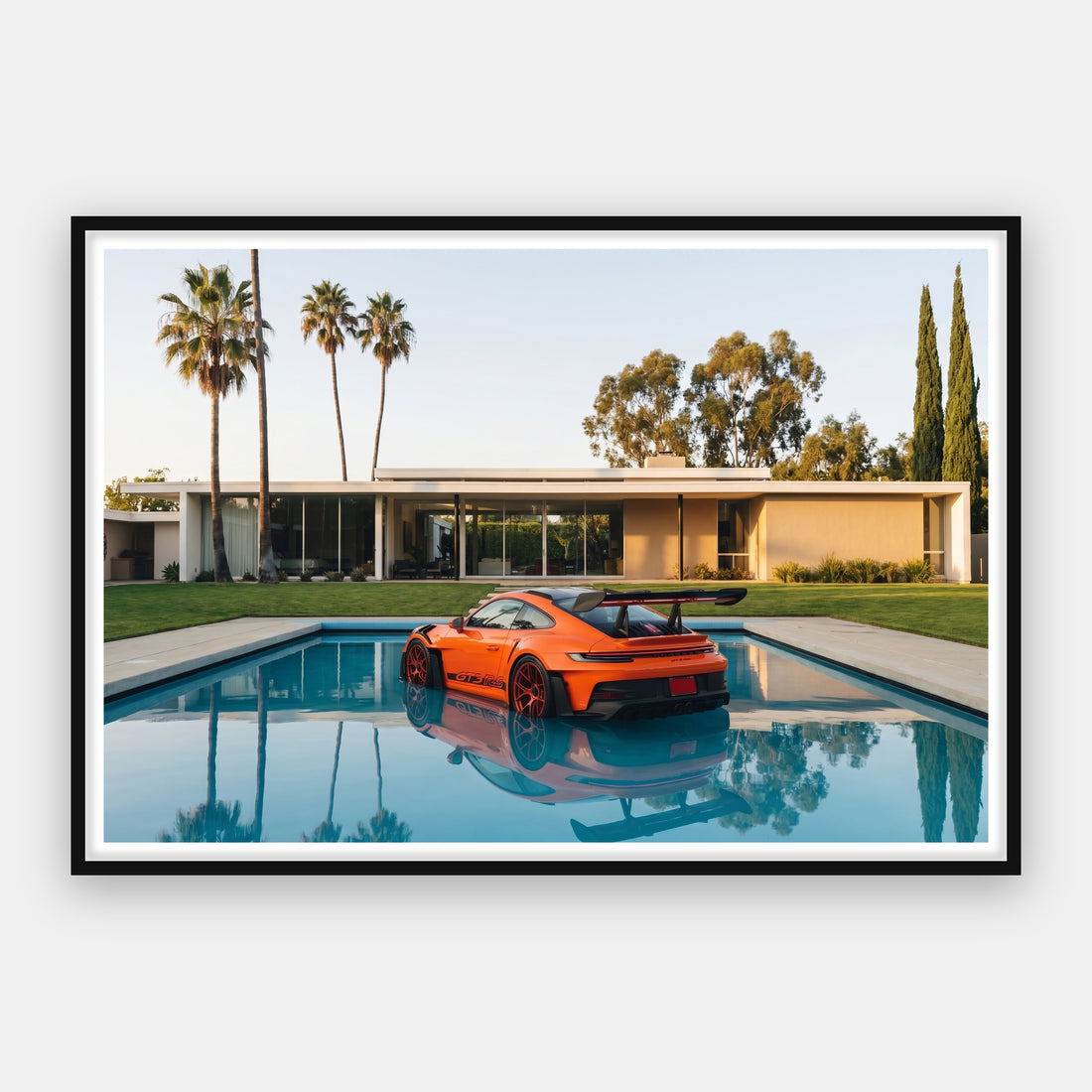 Porsche On Water