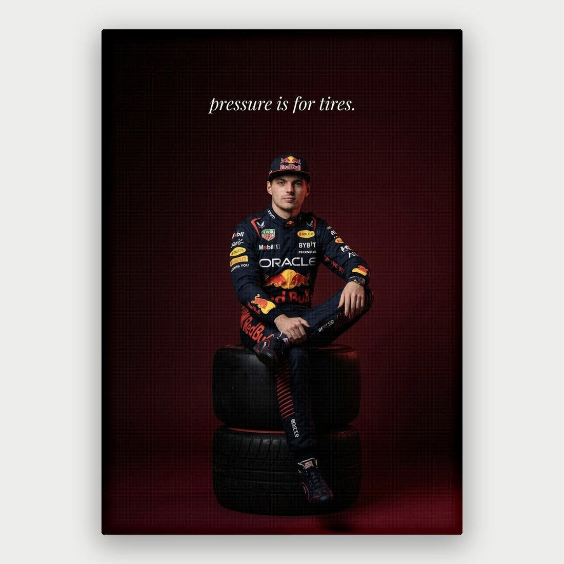 Max Verstappen - Pressure Canvas