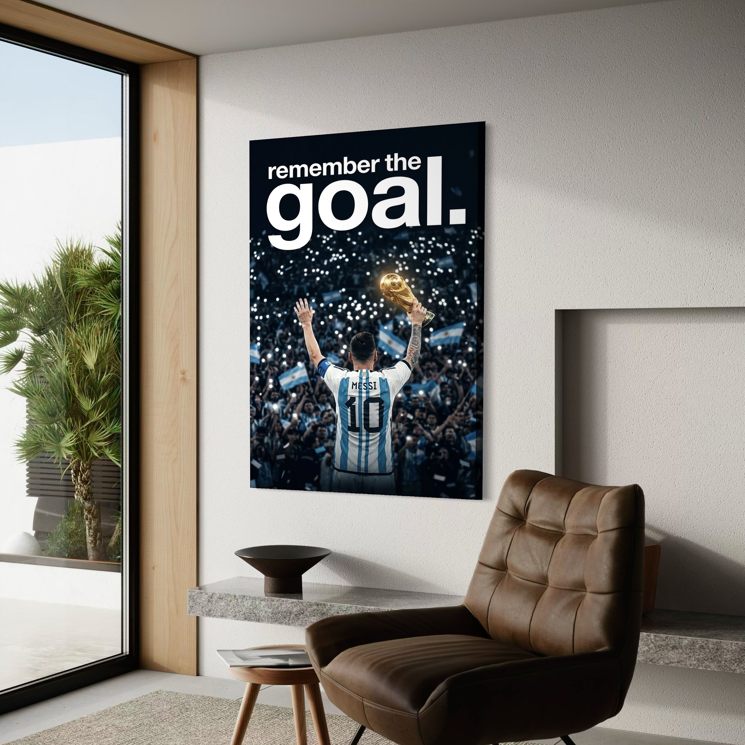 Messi - The Goal Canvas