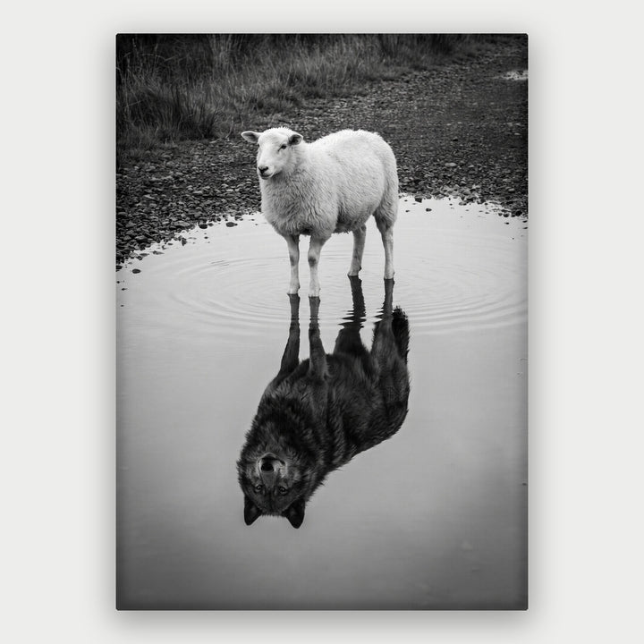 The Inner Wolf Canvas