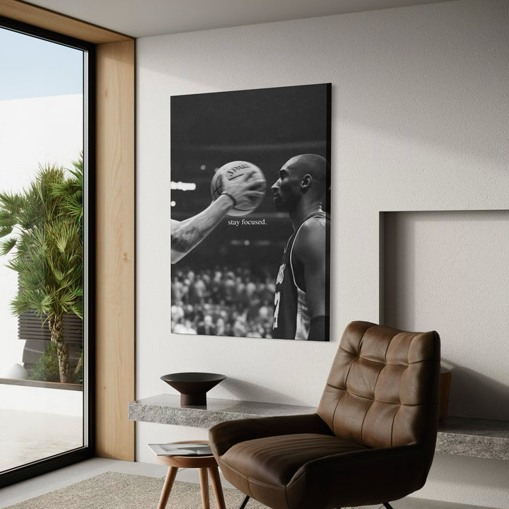 Kobe Bryant - Stay Focused Canvas