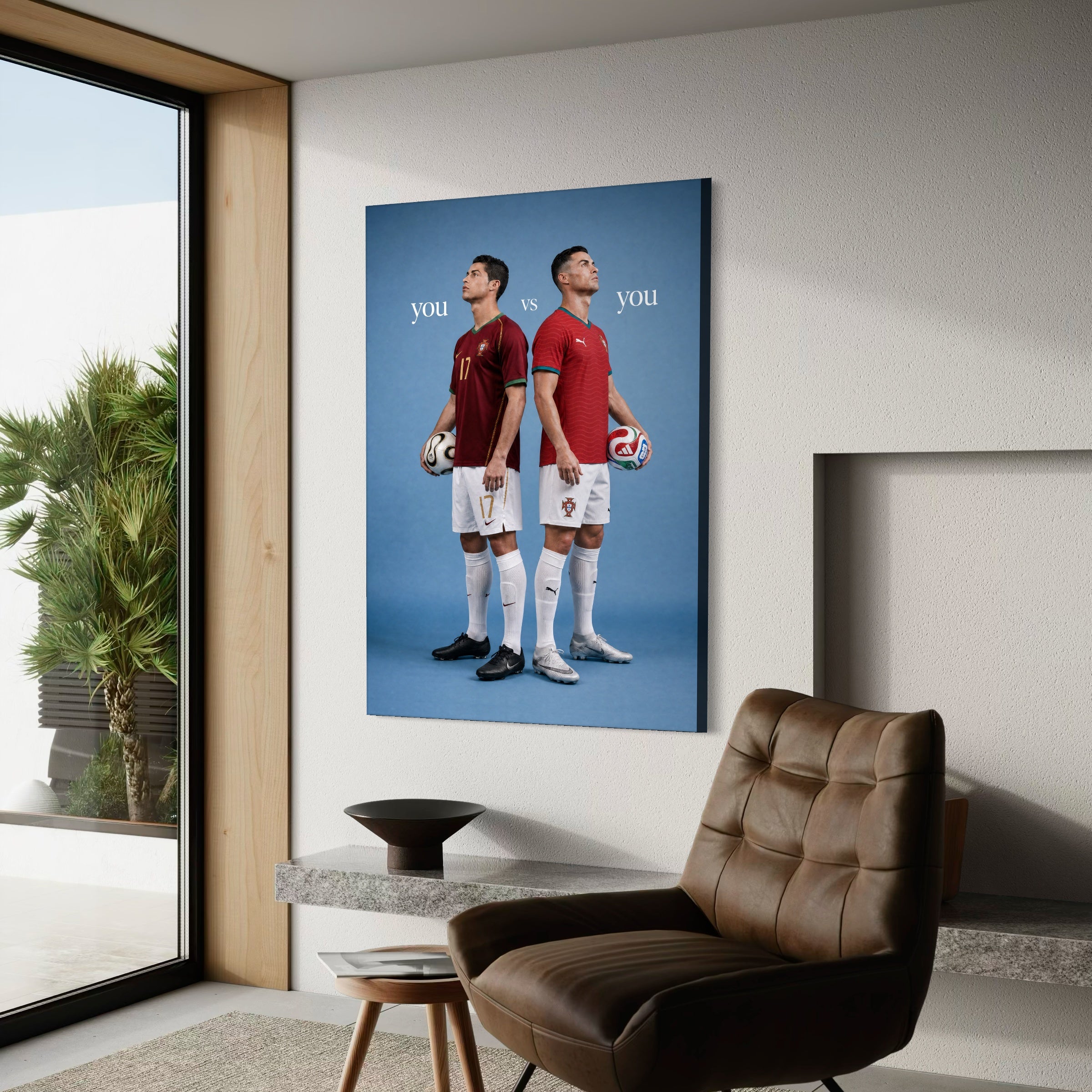 Cristiano Ronaldo - You VS You Canvas