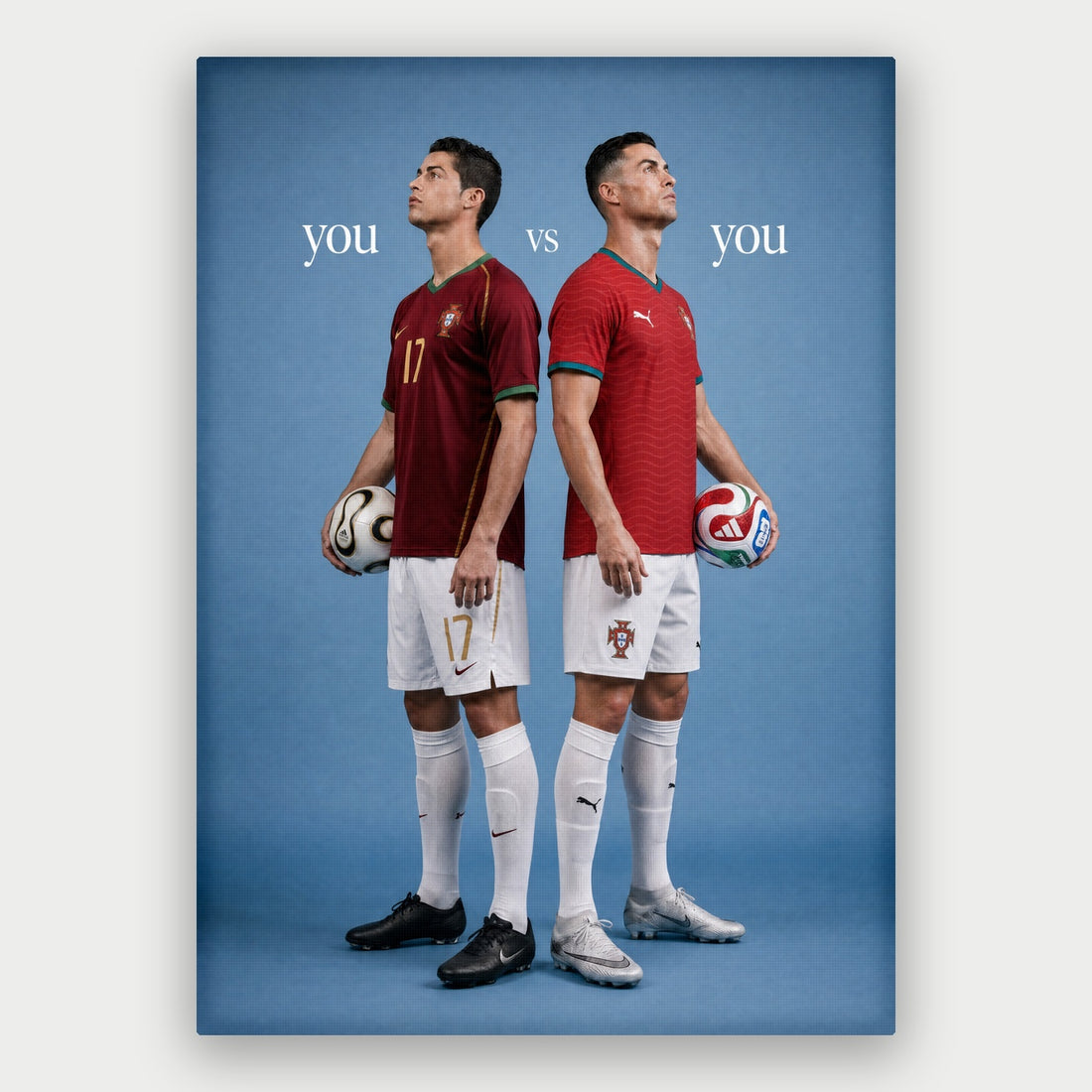 Cristiano Ronaldo - You VS You Canvas